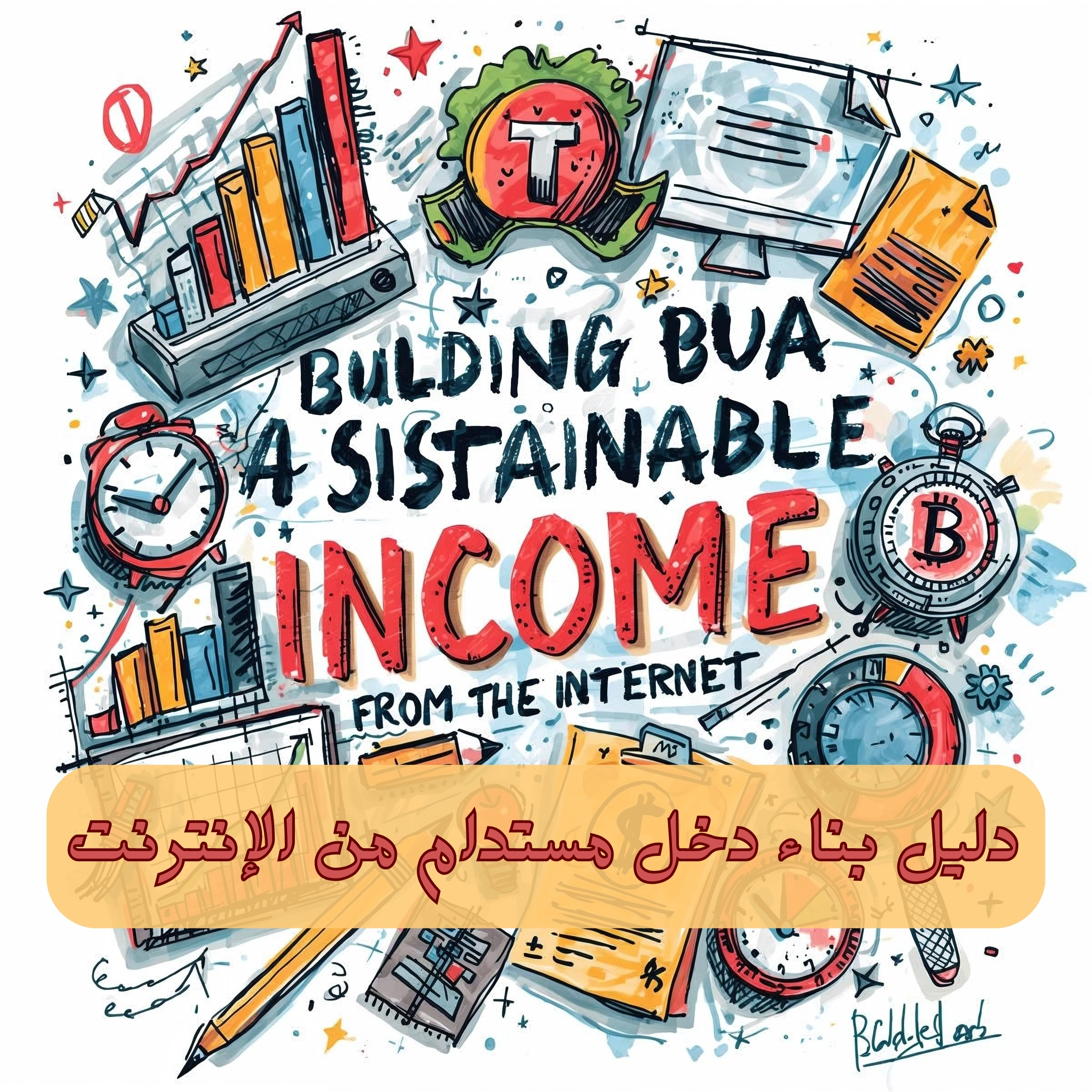 شرح تفصيلي : دليلك لبناء دخل مستدام من الانترنت + هدية مجانية